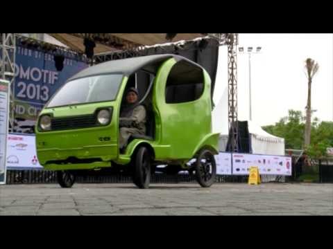 NET JATIM - Mobil Berbahan Bakar dari Udara di Surabaya