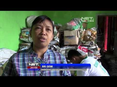 NET JATIM - Pengolahan sampah terpadu di Malang melalui bank sampah