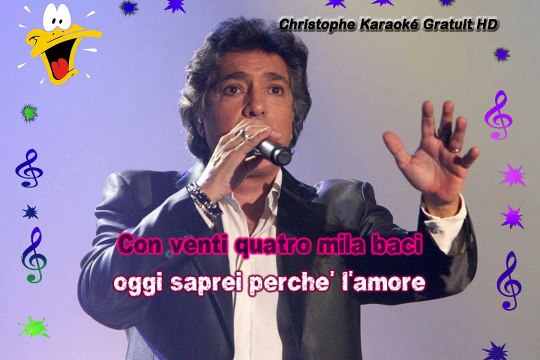 Frédéric François - 24000 baisers KARAOKE / INSTRUMENTAL