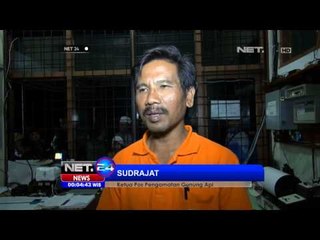 NET24 - Lontaran Lava Pijar Setinggi 600 m Terjadi di Gunung Slamet