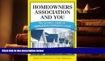 BEST PDF  Homeowners Association and You: The Ultimate Guide to Harmonious Community Living (You