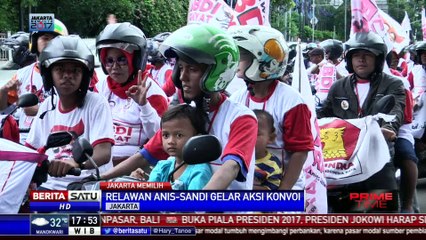 Télécharger la video: Relawan Anies-Sandi Gelar Konvoi Bahagia Jilid 2