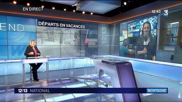 Départ en vacances : trafic dense sur les routes qui mènent aux stations de ski en Savoie