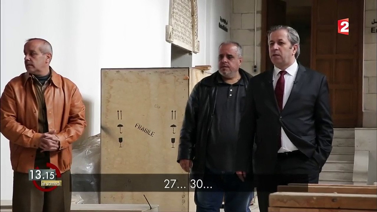 "13h15". Le directeur des musées de Syrie a organisé le sauvetage des statues de Palmyre