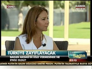 Sağlık bakanı recep akdağ, habertürk'te