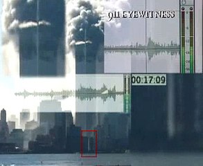 911 Eyewitness video of the audio wave for the North Tower