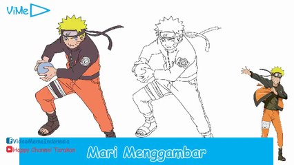 ViMe Indonesia - Cara Menggambar Naruto [Admin N]