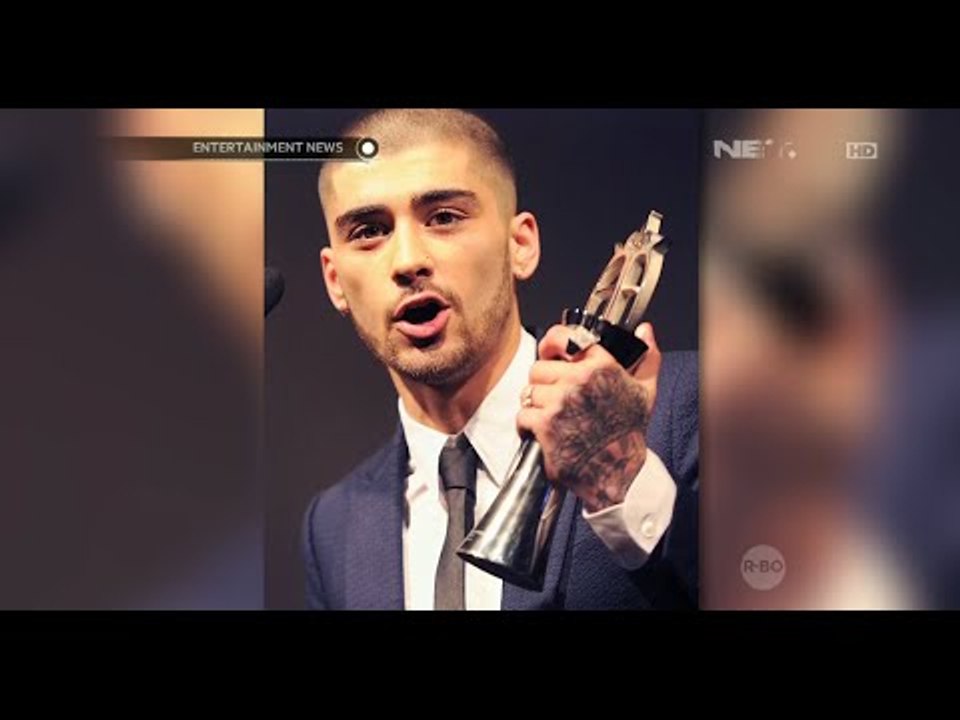 Zayn Malik tampil dengan rambut plontos di Asian Awards