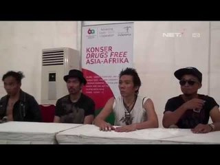 Slank manfaatkan momen KAA untuk Kampanye Anti Narkoba