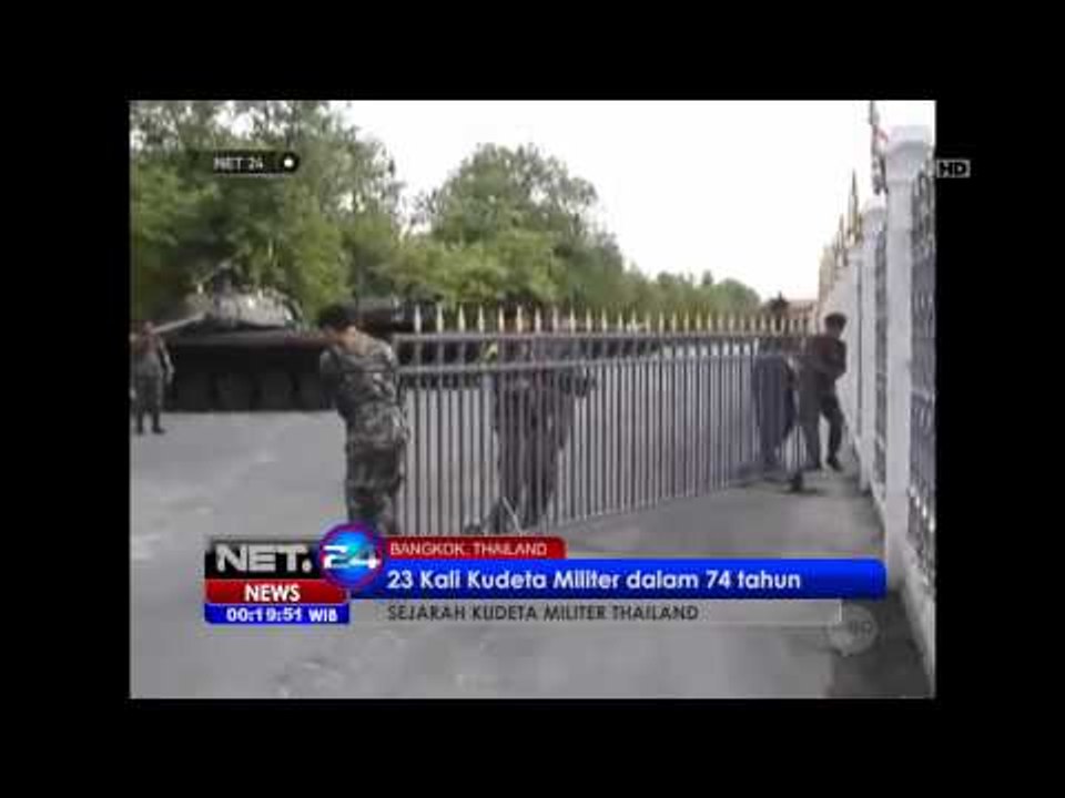 NET24 Sejarah Kudeta Militer di Thailand