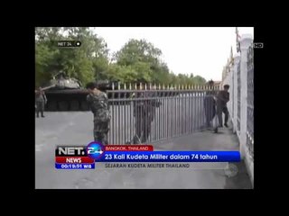 NET24 Sejarah Kudeta Militer di Thailand
