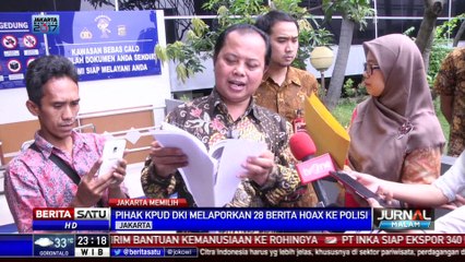KPUD DKI Laporkan 28 Berita Hoax