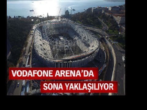 Vodafone Arena havadan görüntüler