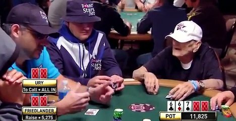 A 96 ans ce vieux gagne au Poker contre des pros !