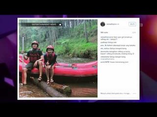 Rama D'Masiv bulan madu di puncak gunung Rinjani