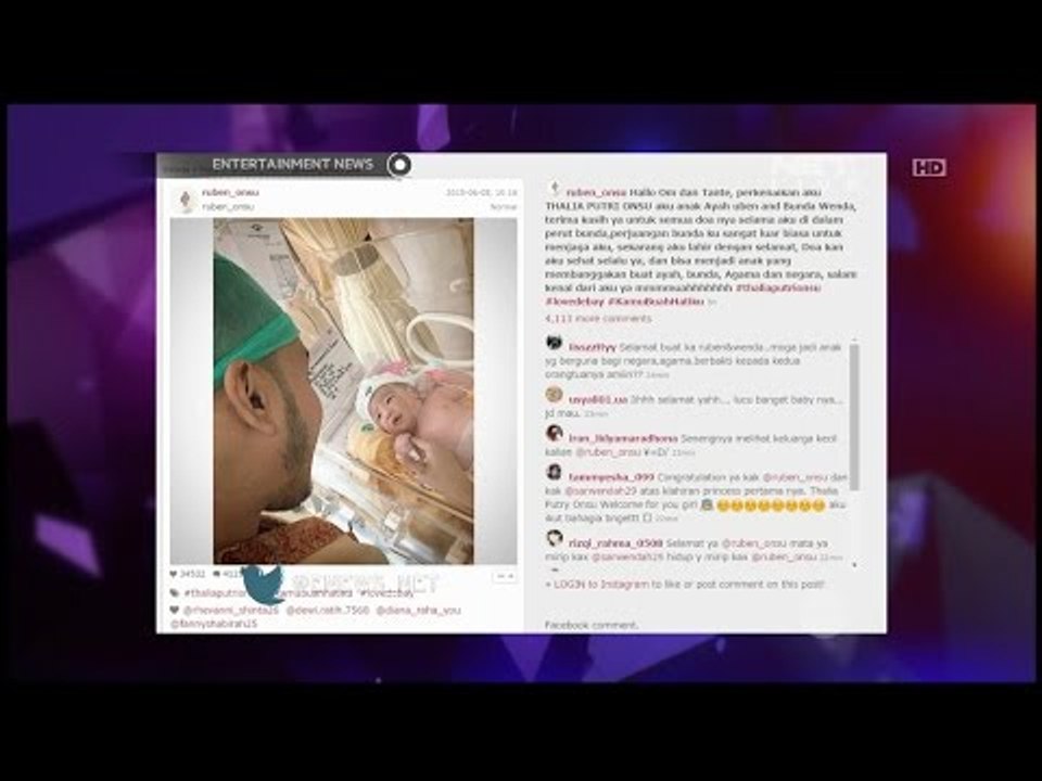 Sarwendah Lahirkan Putri Pertamanya yang Diberi...