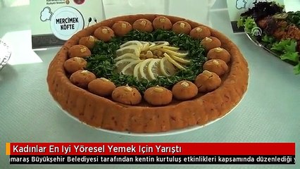 Kadınlar En Iyi Yöresel Yemek Için Yarıştı