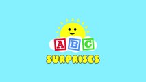 ABC Surprises Learn to Count Learn Colors, Learn to Counts, Learn to Spell with Egg Surprise Toys