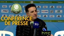 Conférence de presse Amiens SC - Nîmes Olympique (1-2) : Christophe PELISSIER (ASC) - Bernard BLAQUART (NIMES) - 2016/2017