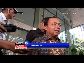 Download Video: NET17 - I Wayan Koster penuhi panggilan KPK sebagai saksi kasus korupsi proyek hambalang