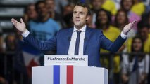 Macron faz campanha em Lyon para as presidenciais francesas