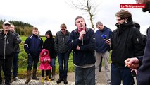 Commana. Mobilisation d'agriculteurs contre un élevage soupçonné de maltraitance