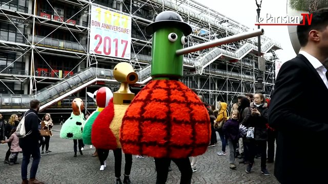 Le Centre Georges Pompidou a soufflé ses 40 bougies