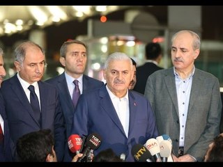 Başbakan Binali Yıldırım'dan Atatürk Havalimanı'nda açıklama