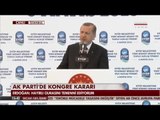 Cumhurbaşkanı Erdoğan Davutoğlu'na teşekkür etti