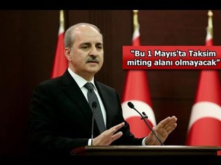Numan Kurtulmuş: AB raporu kabul edilemez, iade edilecek