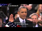El juramento de Barack Obama por su reelección