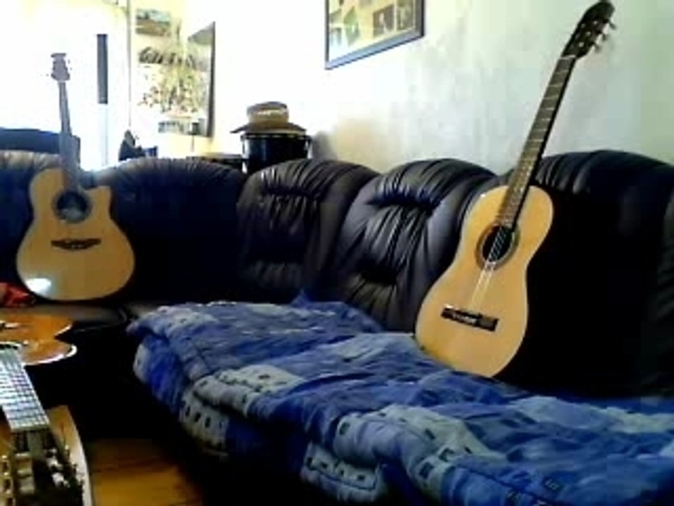 J.S. bach Invention en ré mineur 1ere guitare