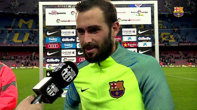 Aleix Vidal: Tener el tridente es lo mejor que te puede pasar