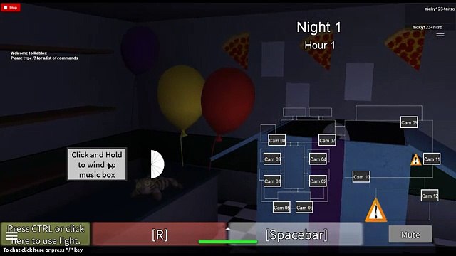 Fnaf 2 Five Nights At Freddys 2 Roblox Edition Video Dailymotion - fnaf lights out song on roblox