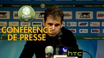 Conférence de presse AJ Auxerre - US Orléans (0-2) : Cédric DAURY (AJA) - Didier OLLE-NICOLLE (USO) - 2016/2017