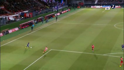 But de Lucas Moura HD - Dijon 0-1 Paris SG -04.02.2017 HD