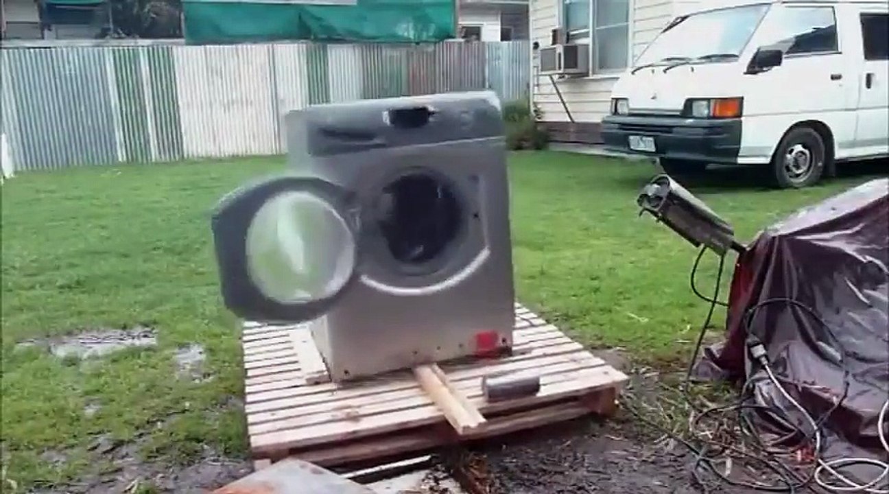 How To Kill A Washing Machine Video