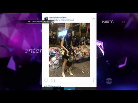 Meskipun Tengah Hamil, Nia Ramadhani Tetap Tampil Fashionable