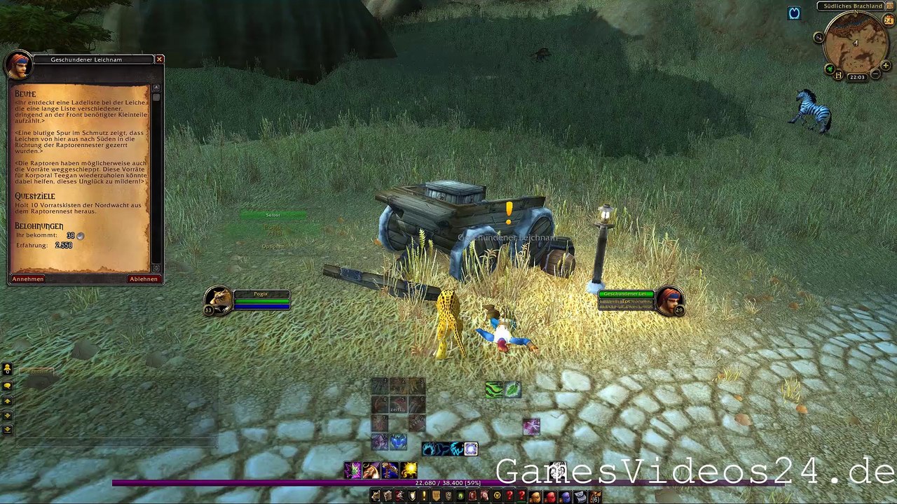 World of Warcraft Quest: Beute
