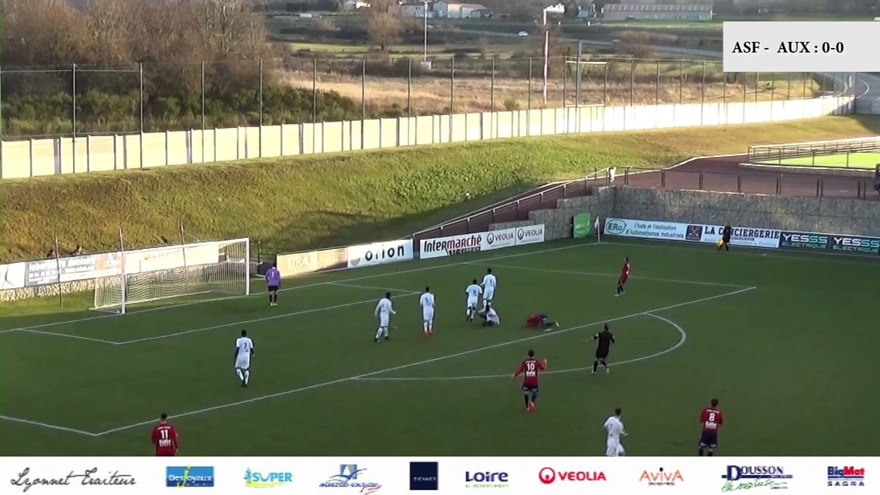 Résumé ASF Andrézieux - Auxerre B : 2-1