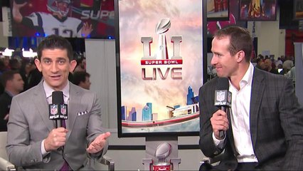 Drew Brees joins 'Super Bowl Live'