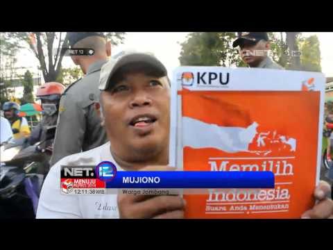 Sosialisasi pilpres di pasar ramadhan - NET12