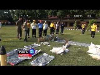 Ratusan kilo bahan pembuat petasan siap edar berhasil disita kepolisian Jombang - NET12