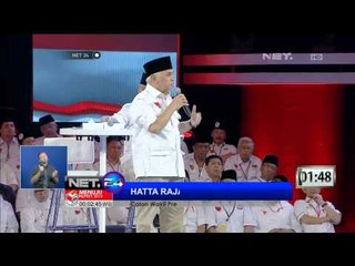 Debat Capres putaran kelima tentang pangan, energi dan lingkungan - NET24