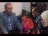 Cumhurbaşkanı Erdoğan şehidin evinde Kur'an okudu