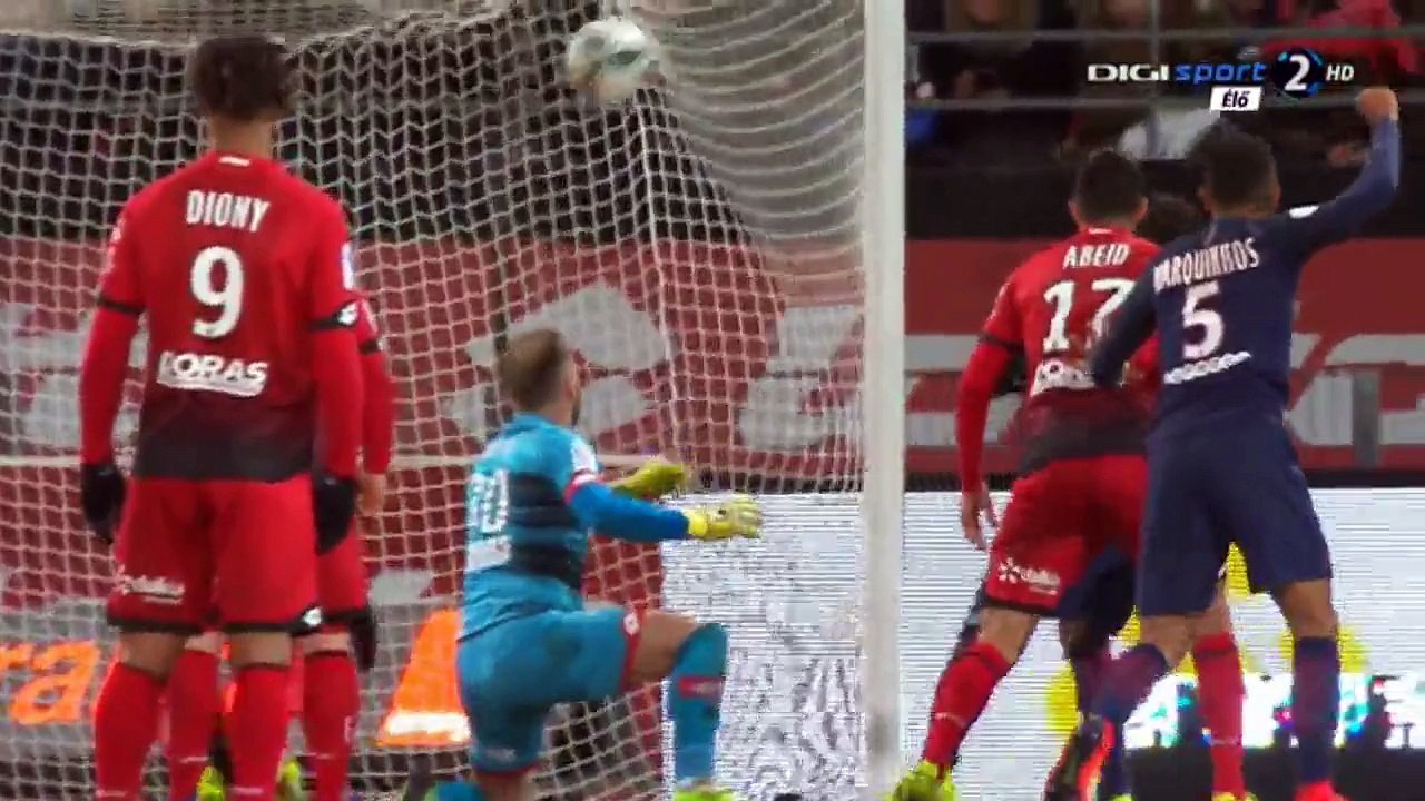 Dijon FCO 1-3 Paris Saint-Germain 04-02-2017