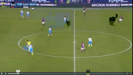 Hamsik Second Goal - Bologna vs Napoli 1-5   04.02.2017 (HD)