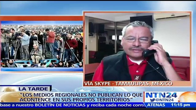 “Medios de comunicación se autocensuran por temor a cárteles del narcotráfico en México”: Periodista del diario ‘El mañana’ a NTN24