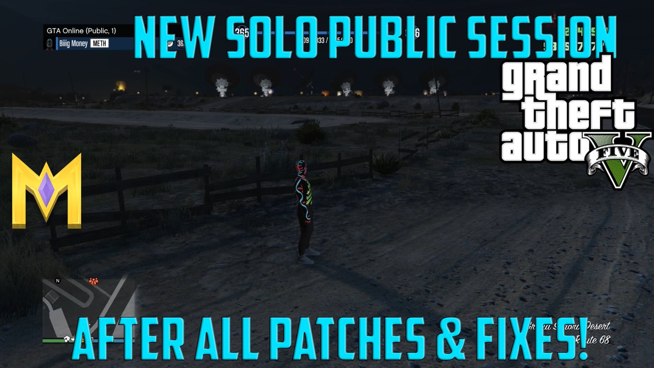GTA 5 Online Glitches - *NEW* SOLO Public Session Glitch - After ALL Patches