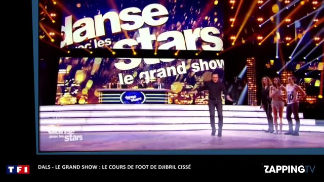 DALS - Le Grand Show : Djibril Cissé donne un cours de foot à Jean-Marc Généreux ! (Vidéo)